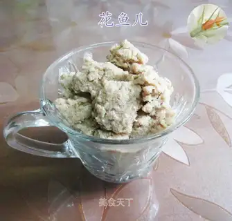 Red bean cream ice cream