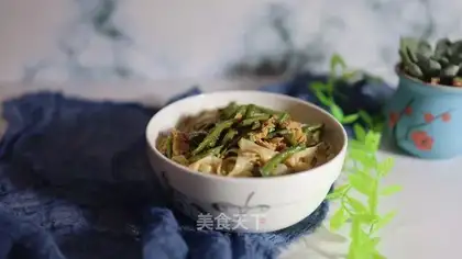 Bean-fruit noodles