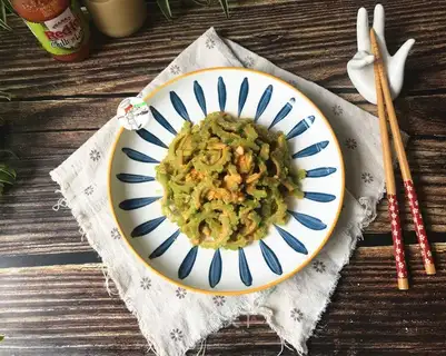 A cold, bitter melon
