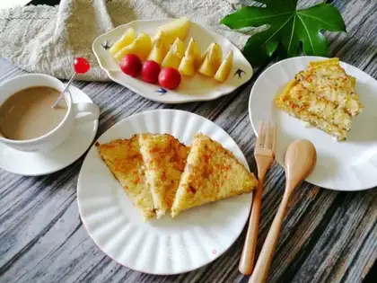 Rice eggcakes