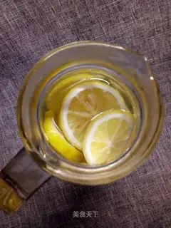 Honey lemon tea