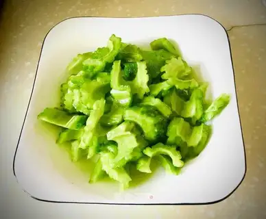 A cold, bitter melon