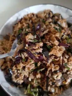 Vegetable egg fried rice