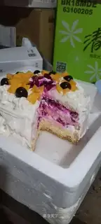 Eight-inch cake