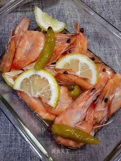 Lemon pepper shrimp