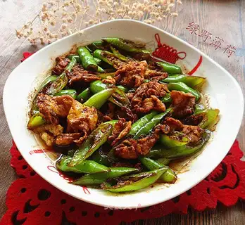 Soy egg peppers