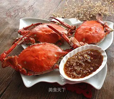 Fresh sea crabs