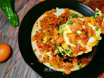 Farmer steamed eggs