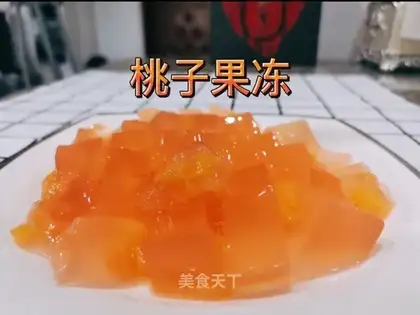 Peach jelly