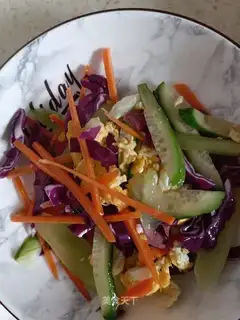Eggs and vegetables