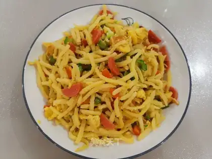 Fried potatoes