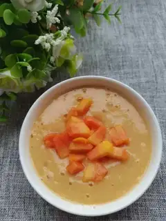 Woodmelon oatmeal