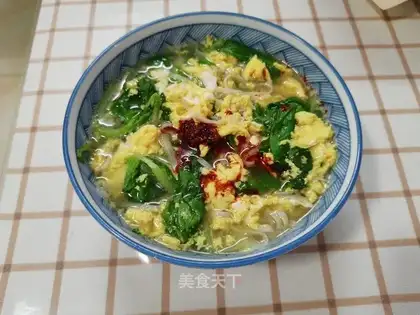 Pickle egg noodles
