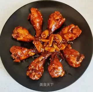 Suck on the chicken wings