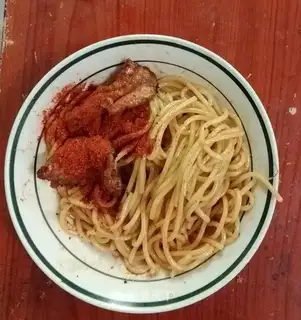 Barbecue dry noodles