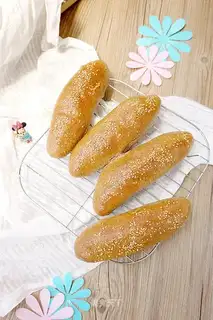 Salami black wheat bread