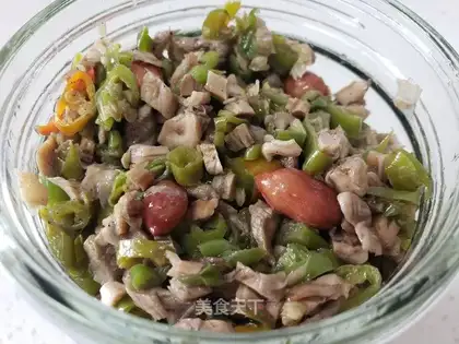 Wire pepper fried