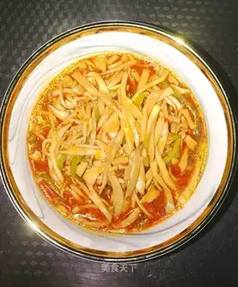 Fish apricot mushroom