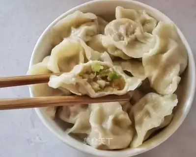 Celery dumplings