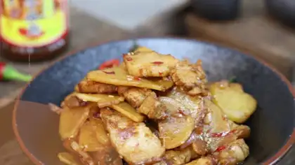 Potato meat