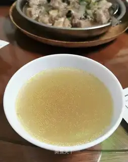 Carrot corn ribs soup
