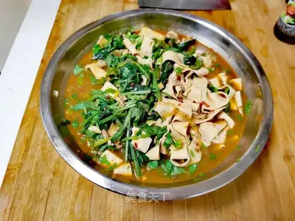 Pork powdered bean peel