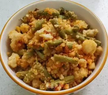 ♪ Bean-fruit rice ♪