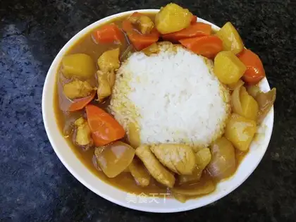 Curry chicken