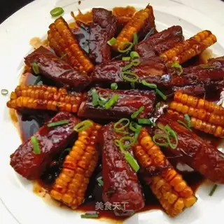 Corn burn ribs