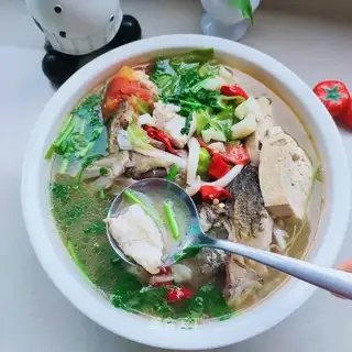 Fish tofu soup