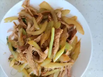 The celery's fried