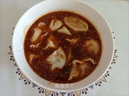 Sour soup dumplings