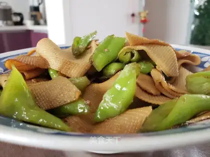Scrambled peppers