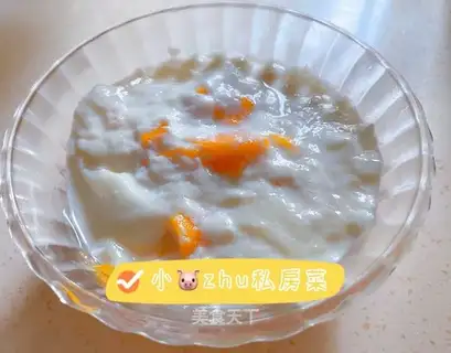 Mango pudding