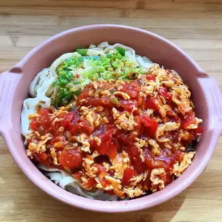 Tomato eggs for noodles