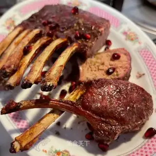 A lamb chop