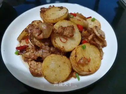 Potato meat