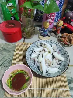 Ink-burned fish