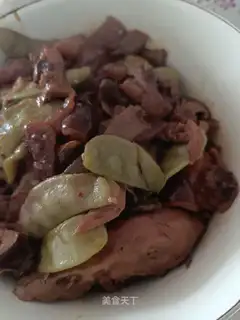 lentils duck