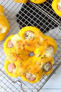Pumpkin cheese sausage