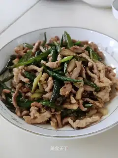 Chili fried meat