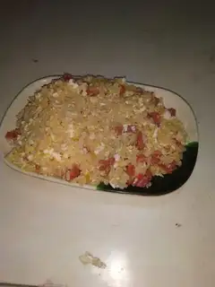 Gold ham and egg fried rice