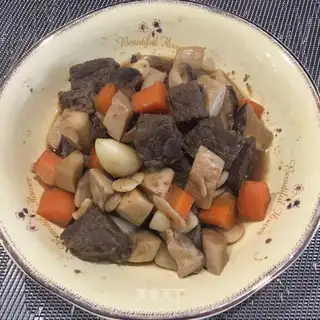 Beef pellets for almond mushrooms