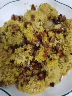 Red dates, small rice evaporation ribs