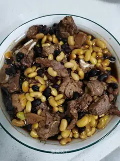 Soybeans evaporated ribs
