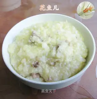 Bones and rice congee