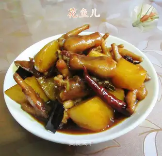 Potato chicken claws
