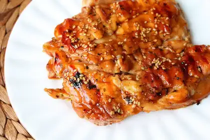 Take care of the delicious and juicy chicken at home