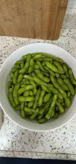 Salted peas