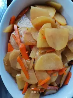 Fried potato chips